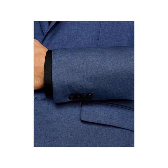 John Varvatos Star Bleecker Melange Slim Fit Suit Jacket Sports Coat 38 R 38R - Picture 2 of 4